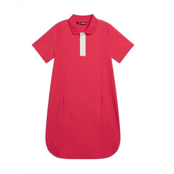 NEW J.LINDEBERG denise dress in azalea - Picture 1 of 4